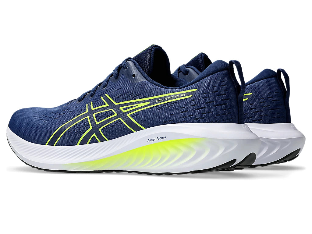 Asics Mens Gel Excite 10 Running Shoes - Blue Expanse/Safety Yellow