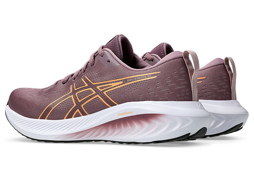 Asics Gel Excite 10 Ladies Running Shoes - Dusty Mauve/Faded Orange