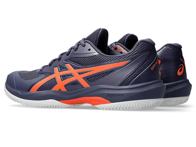 Asics Game FF Clay/OC Mens Tennis Shoe - Indigo Fog/Nova Orange