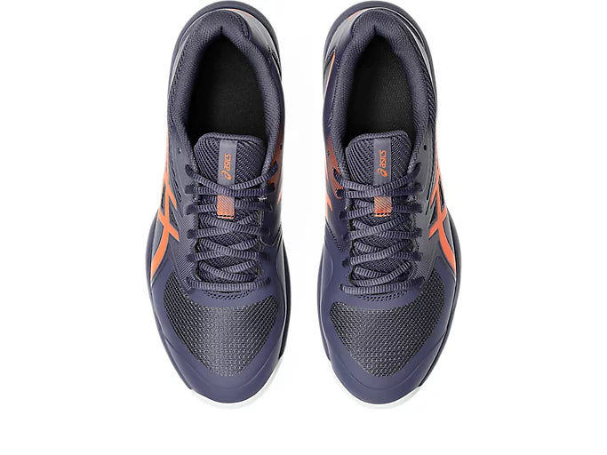 Asics Game FF Clay/OC Mens Tennis Shoe - Indigo Fog/Nova Orange