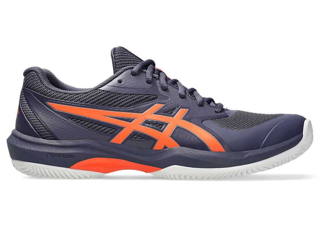 Asics Game FF Clay/OC Mens Tennis Shoe - Indigo Fog/Nova Orange