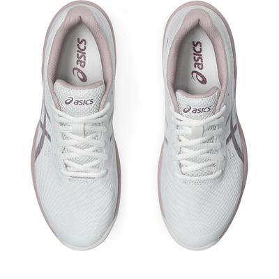 Asics Gel Game 9 Ladies Tennis Shoe - White/Dusty Mauve