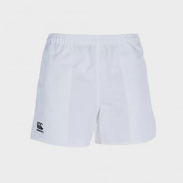 Canterbury Mens Cotton Professional Rugby Match Shorts - White
