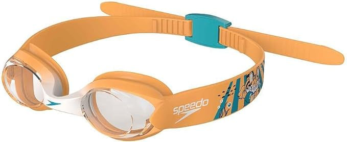 Speedo Illusion Age 2-6 Goggles - Orange/Green