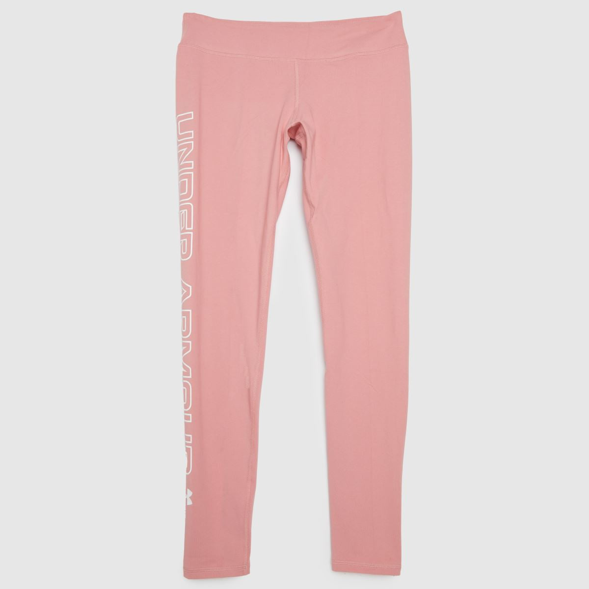 Women's UA Favorite Wordmark Leggings -Pink Clay-White