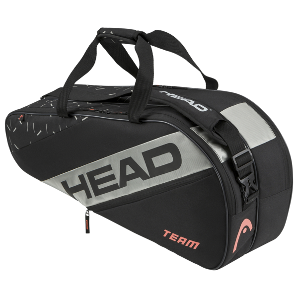 Head Team M Racket Bag - Black/Ceramic