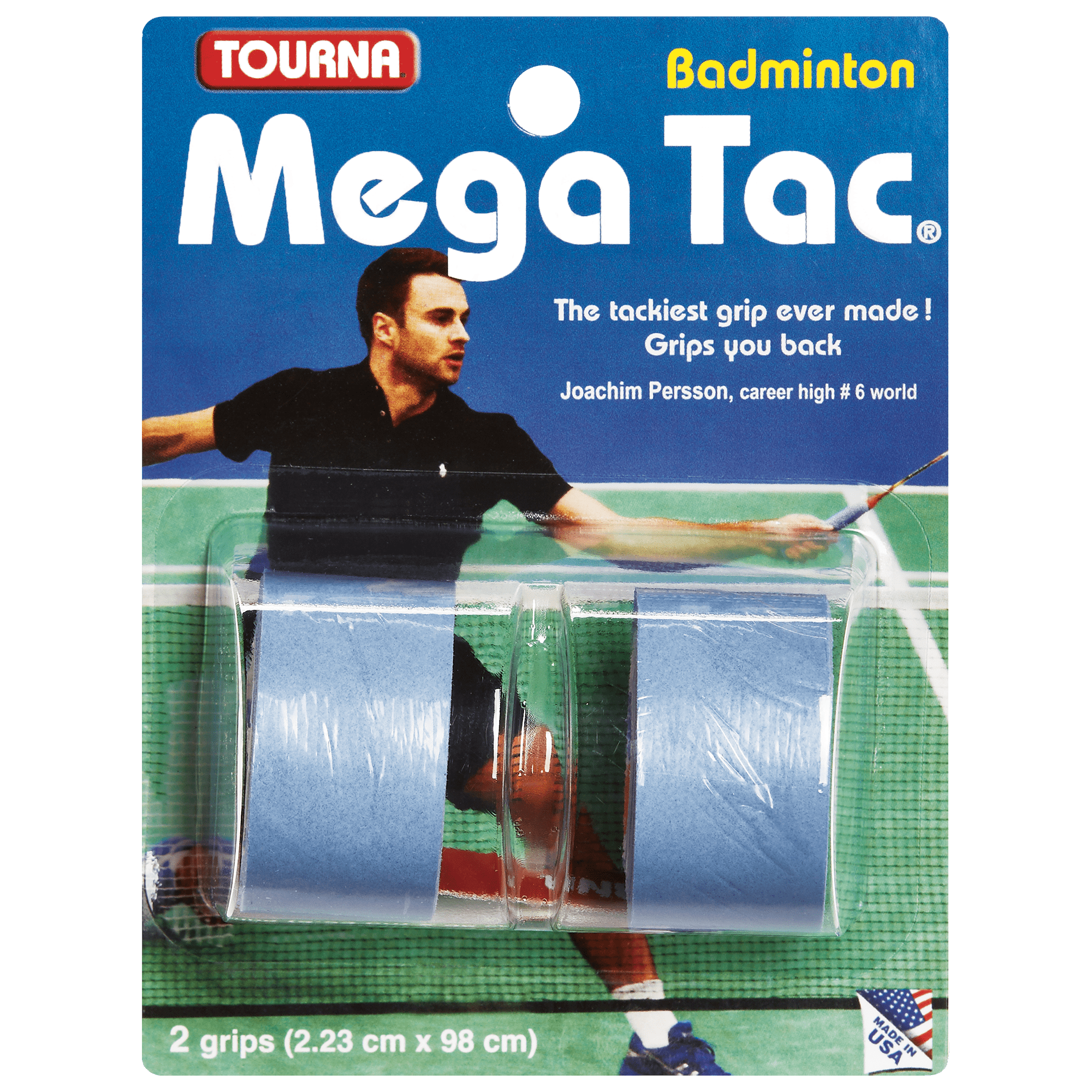 Tourna Badminton Mega Tac 2 Grip Pack