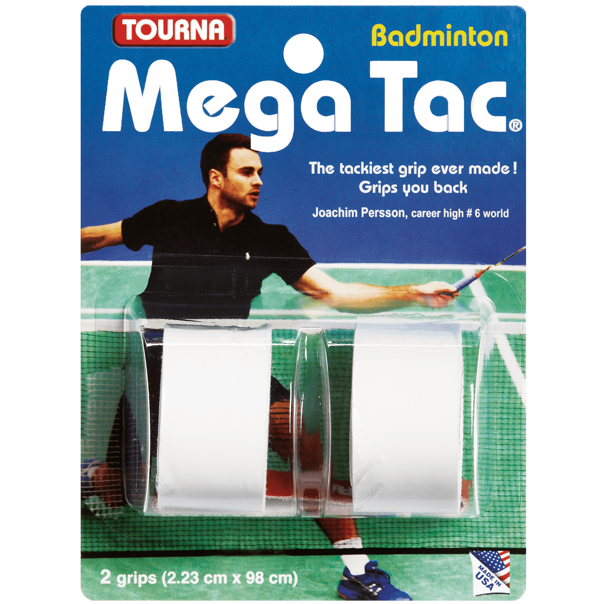 Tourna Badminton Mega Tac 2 Grip Pack