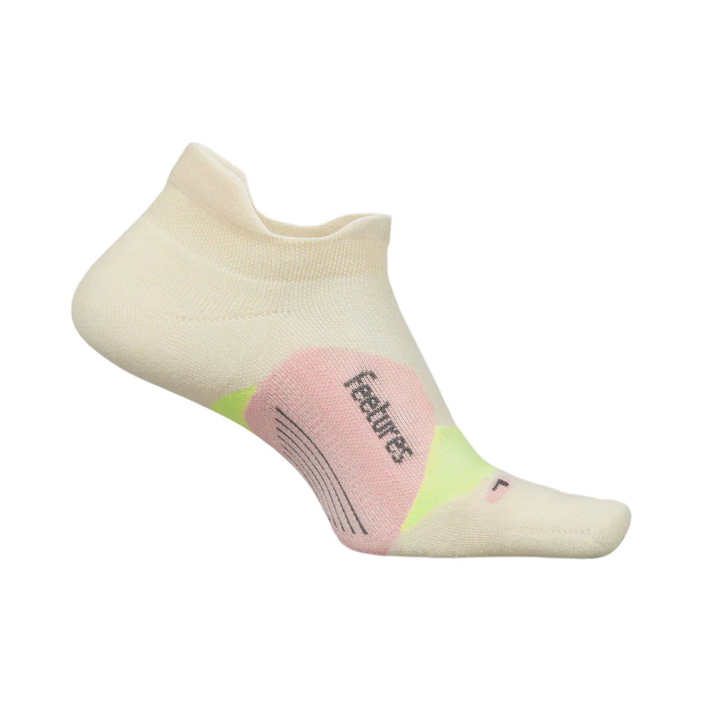 Feetures Elite Max Cushion No Show Tab - Sandy Melon