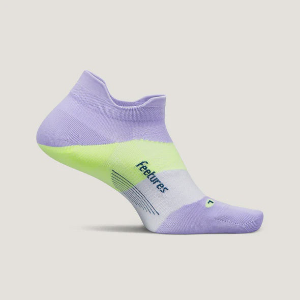 Feetures Elite Light Cushion No Show Tab - Lavender Rush