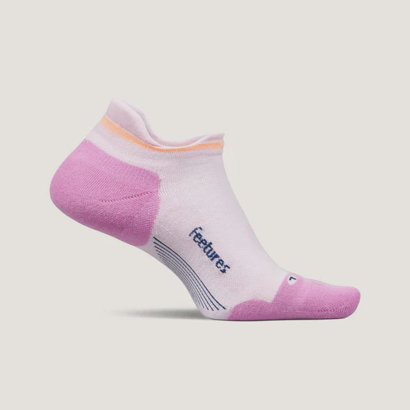 Feetures Elite Max Cushion No Show Tab - Pink Blitz