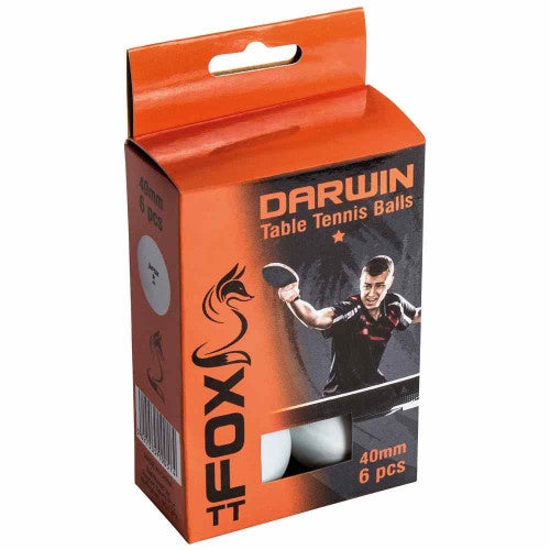 Fox Darwin 1* TT Balls (6 Pack)