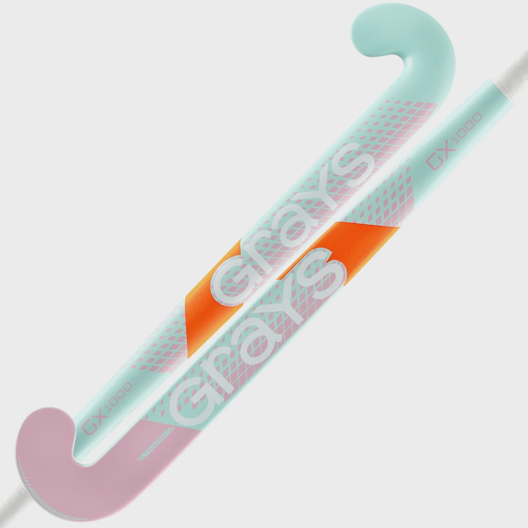 Grays GX1000 Ultrabow Hockey Stick - Mint / Pink