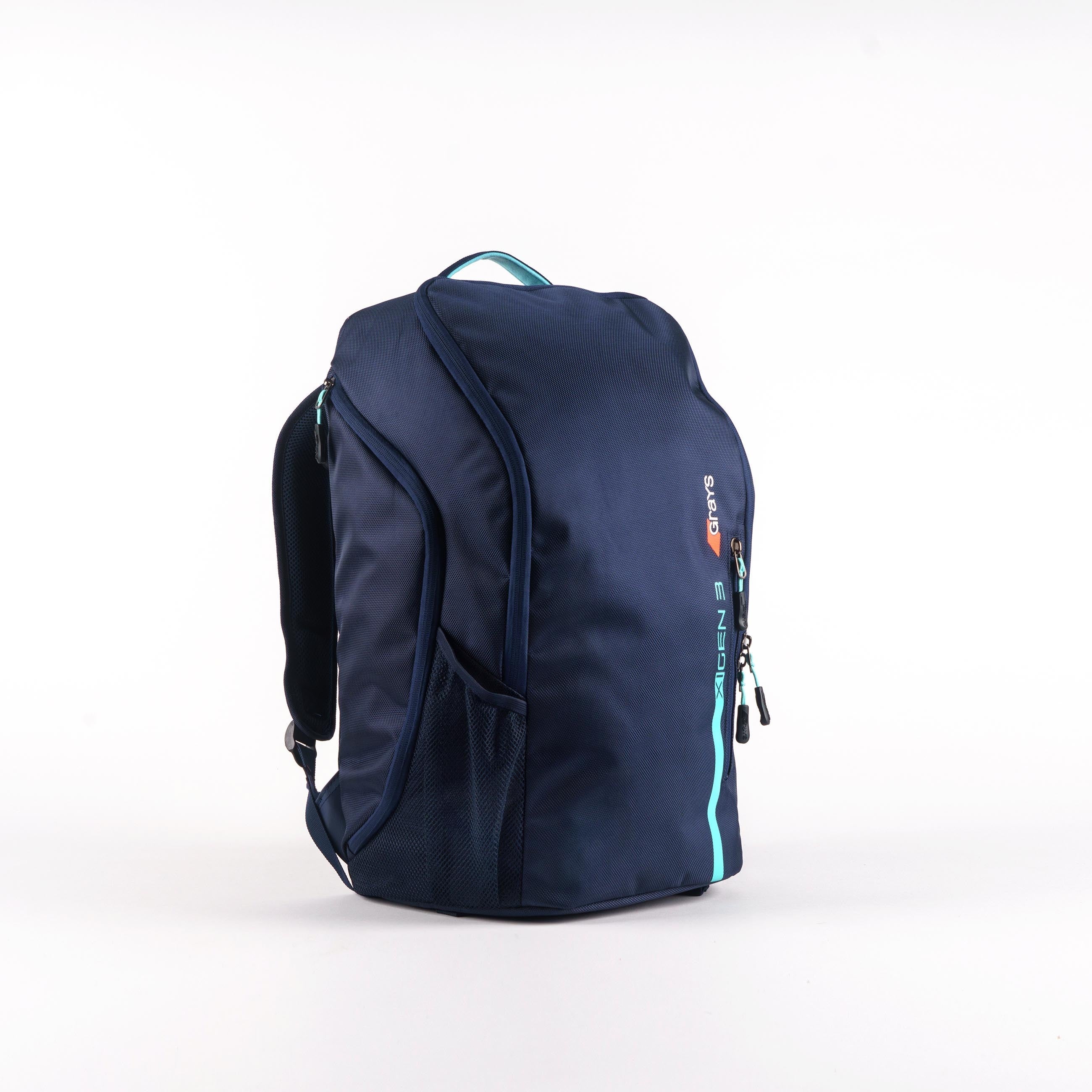 Grays XI Gen3 Hockey Rucksack - Navy/Teal