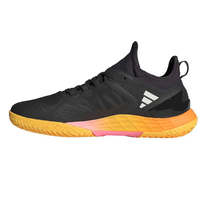 Adidas Adizero Ubersonic 4.1 Clay W Tennis Shoe - Black/Yellow