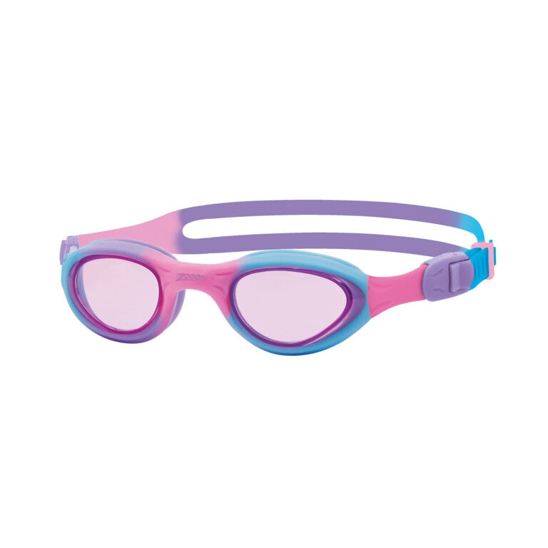 Zoggs Little Super Seal 0-6yrs Swimming Goggles - Pink/Purple