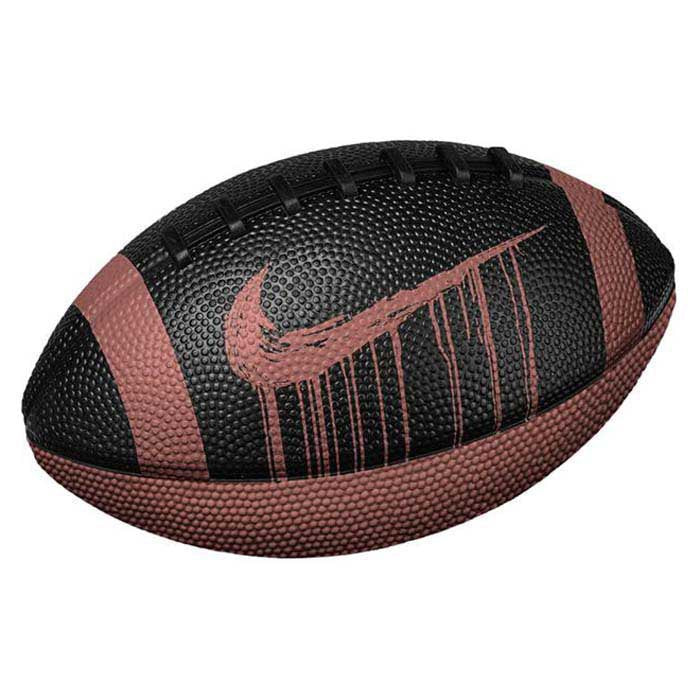 Nike American Football Spin 4.0 Black/Brown -  Mini