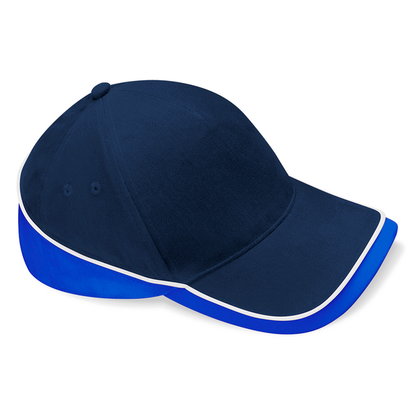 Beechfield Baseball Cap - French Blue/Royal Blue