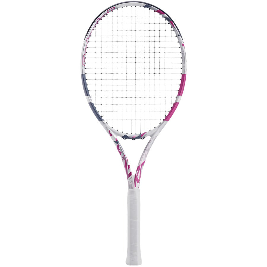 Babolat Evo Aero Lite Tennis Racket - White/Pink
