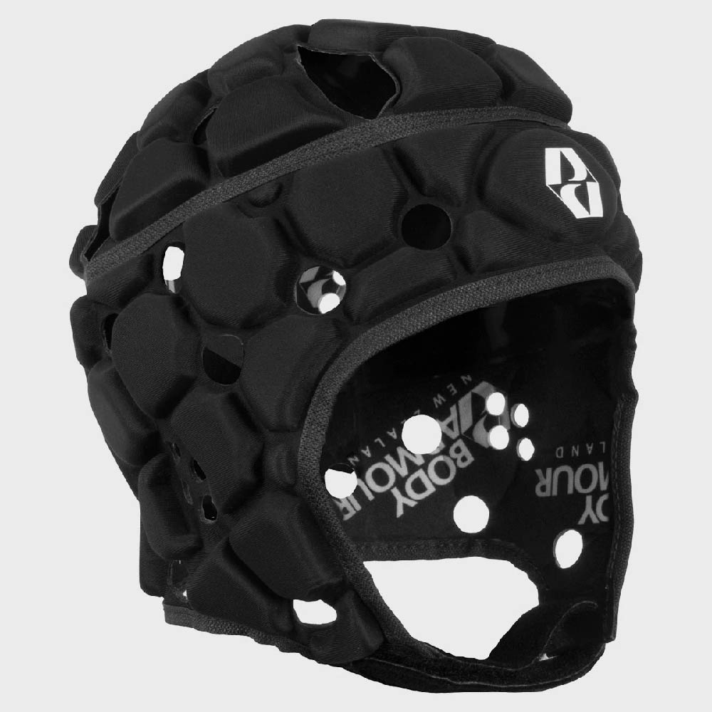 Body Armour Ventilator Headguard - Black-Bruntsfield Sports Online