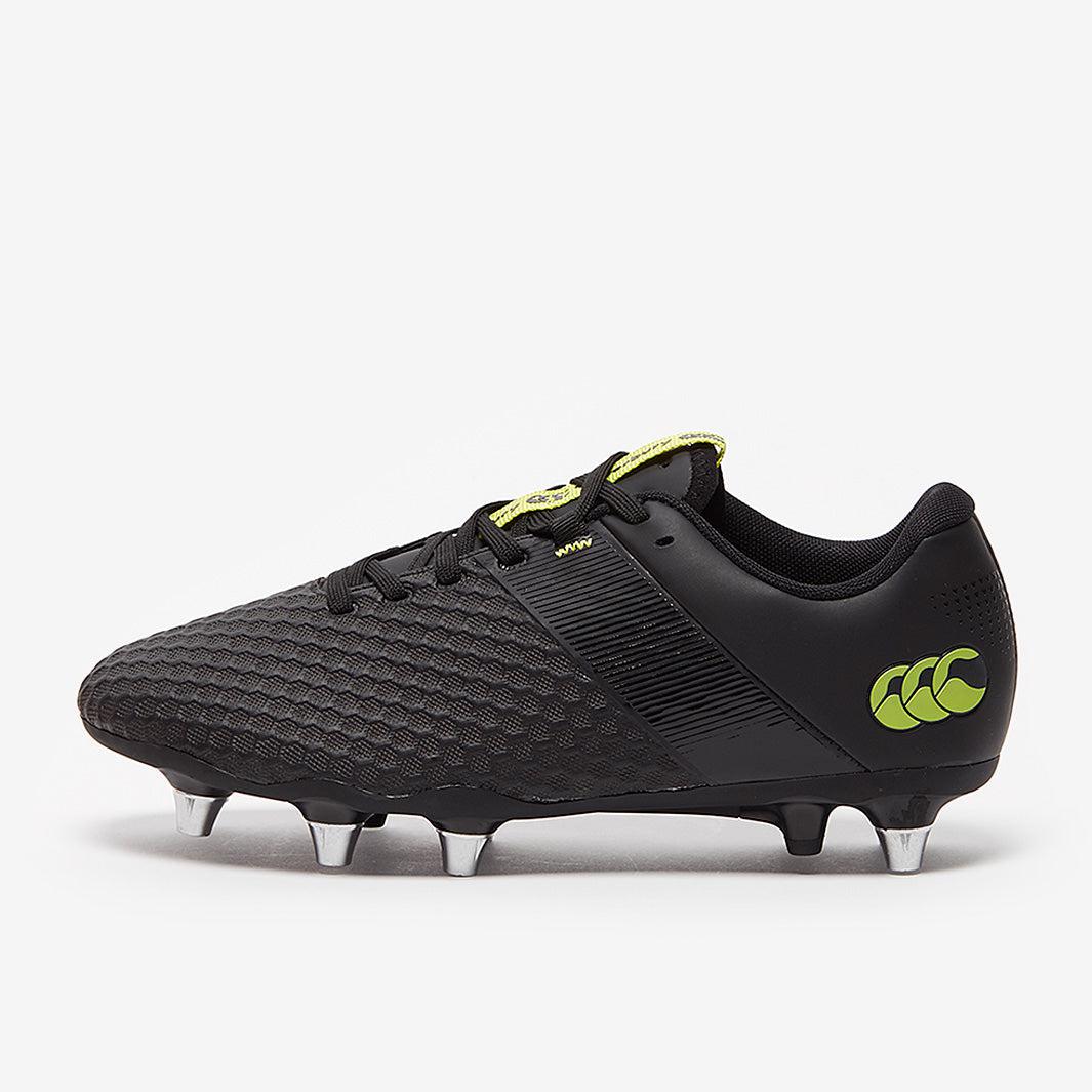 Canterbury Phoenix 3.0 SG Rugby Boot - Black/Lime-Bruntsfield Sports Online