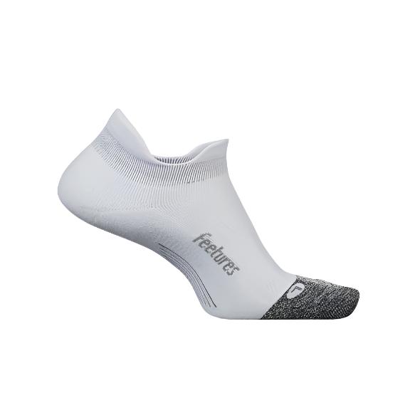 Feetures Elite Max Cushion No Show Tab - White