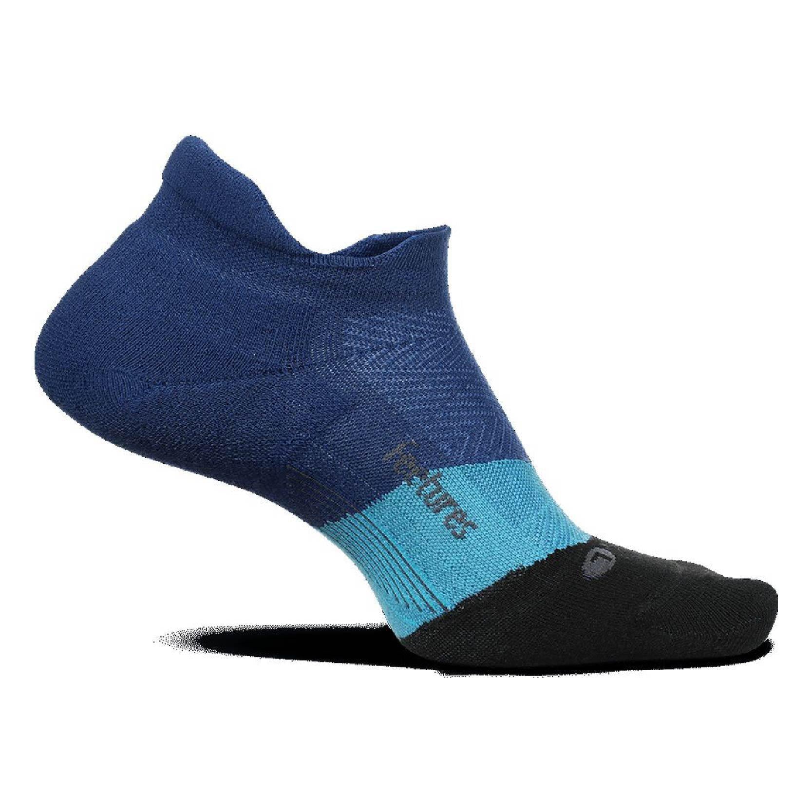 Feetures Elite Max Cushion No Show Tab Socks - Oceanic-Bruntsfield Sports Online