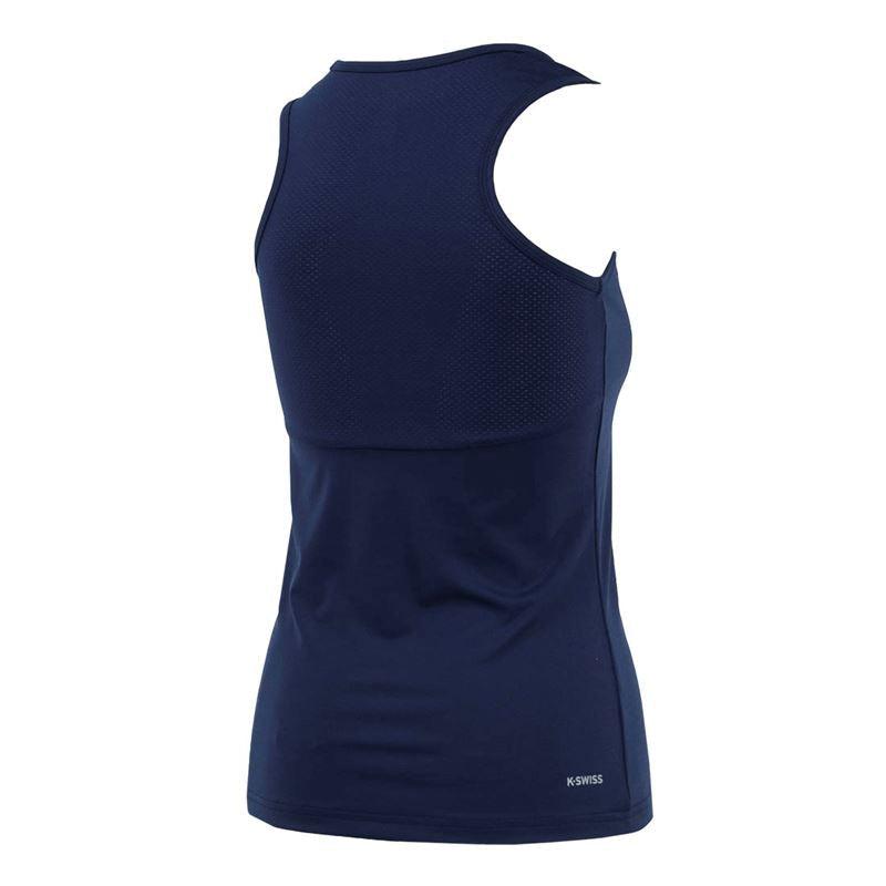 K-Swiss Club Tank - Navy-Bruntsfield Sports Online