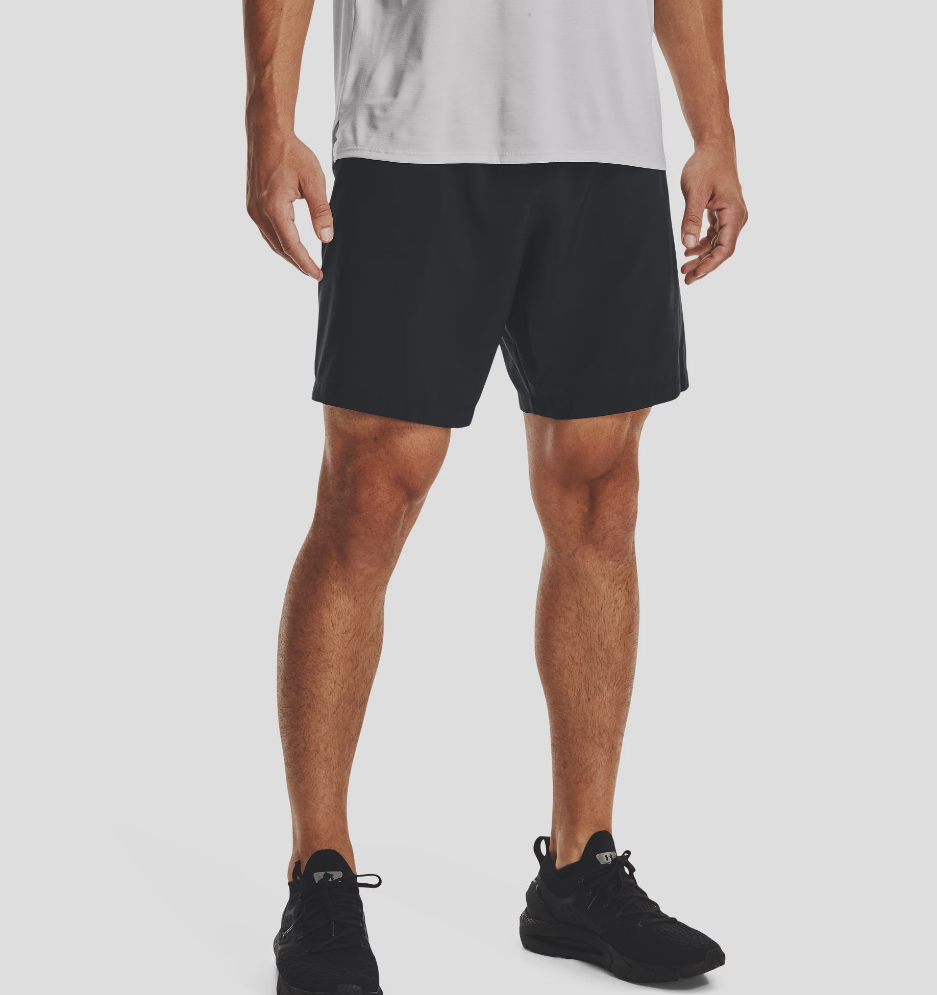 Under Armour Mens Woven Graphic Shorts - Black-Bruntsfield Sports Online