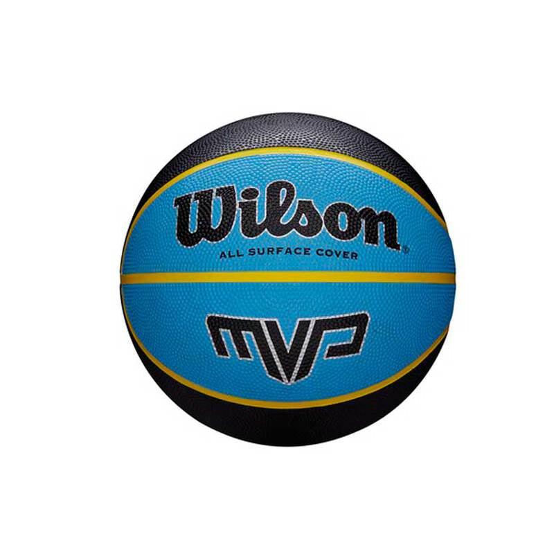 Wilson MVP Basketball - Black/Blue-Bruntsfield Sports Online