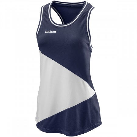 Wilson Team II Ladies Tank Top - Navy Blue